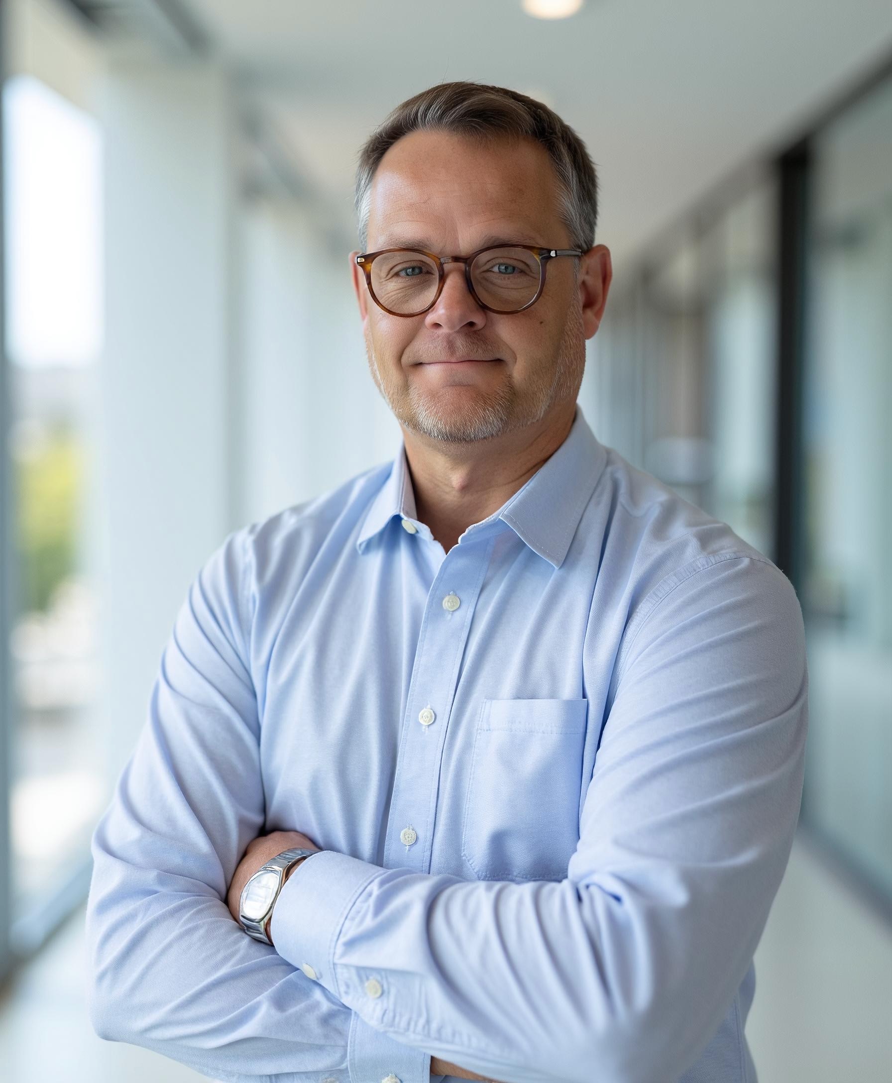 Attorney Chris Easthope at his Ann Arbor office